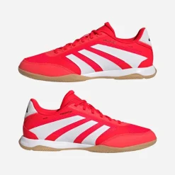 adidas Herren Predator League IN Indoor Fußball Schuhe Lucid Red/Cloud White/Core Black