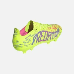 adidas Herren Predator League FG/MG Kunstrasen/Naturrasen Fussballschuhe Lucid Lemon/Blue Fusion/Lucid Pink