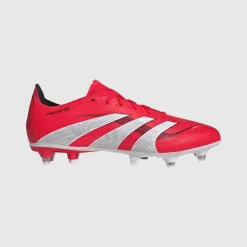 adidas Herren Predator League SG Kunstrasen Fussballschuhe Lucid Red/Cloud White/Core Black