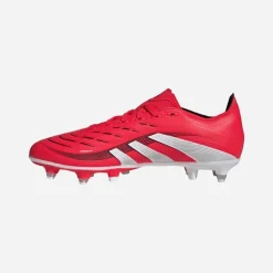 adidas Herren Predator League SG Kunstrasen Fussballschuhe Lucid Red/Cloud White/Core Black