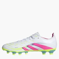 adidas Herren Predator League Celestial Victory Pack MG Multi Ground Fußballschuhe Cloud White/Lucid Pink/Lucid Lemon