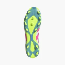 adidas Herren Predator League Celestial Victory Pack MG Multi Ground Fußballschuhe Cloud White/Lucid Pink/Lucid Lemon