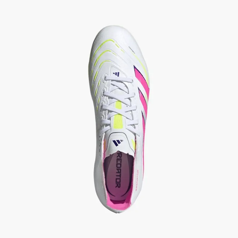 adidas Herren Predator League Celestial Victory Pack MG Multi Ground Fußballschuhe Cloud White/Lucid Pink/Lucid Lemon