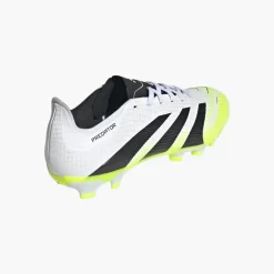 adidas Herren Predator League MG Multi Ground Fussball Schuhe Cloud White/Core Black/Lucid Lemon