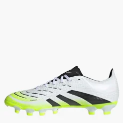 adidas Herren Predator League MG Multi Ground Fussball Schuhe Cloud White/Core Black/Lucid Lemon