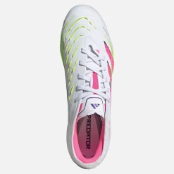 adidas Herren Predator Pro Celestrial Victory Pack FG Kunstrasen Fußballschuhe Cloud White/Lucid Pink/Lucid Lemon
