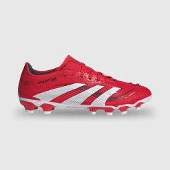 adidas Herren Predator Pro MG Multi Ground Fußballschuhe Lucid Red/Cloud White/Core Black