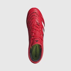 adidas Herren Predator Pro MG Multi Ground Fußballschuhe Lucid Red/Cloud White/Core Black