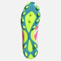 adidas Herren Predator Pro MG Multi Ground Fußballschuhe Cloud White/Lucid Pink/Lucid Lemon