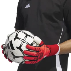 adidas Herren Predator 25 Pro Promo Torwarthandschuhe Lucid Red/Schwarz/Pure Ruby