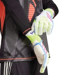 adidas Herren Predator Pro Torwarthandschuhe Weiß/Lucid Lemon/Lucid Pink