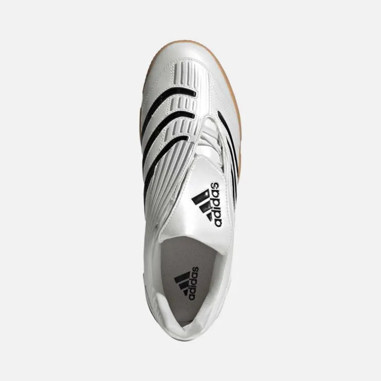 adidas Herren Predator Sala Hallenschuhe Zero Metallic/Core Schwarz/Gum 3 Zero Metallic/Core Black/Gum 3 (Outsole)