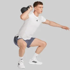 adidas Herren Primelift 3 Streifen Shorts Onix