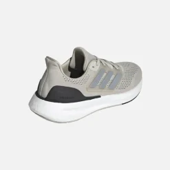 adidas Herren Pureboost 23 Neutrale Laufschuhe Putty Grey/Silver Metallic/Core Black