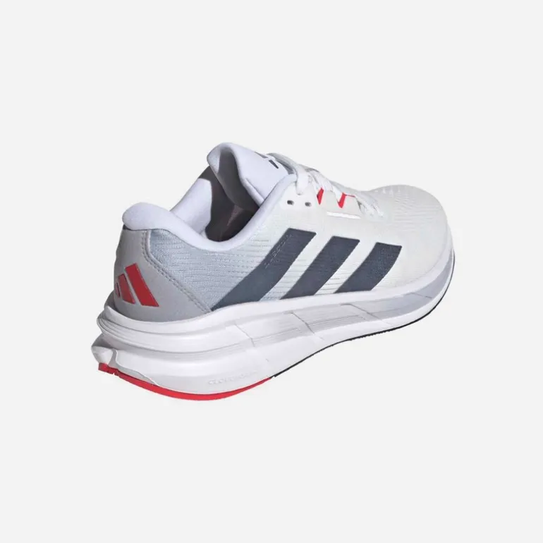adidas Herren Questar 3 Neutrale Laufschuhe Cloud White/Core Black/Pure Ruby