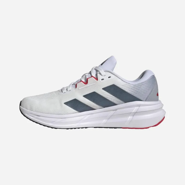 adidas Herren Questar 3 Neutrale Laufschuhe Cloud White/Core Black/Pure Ruby