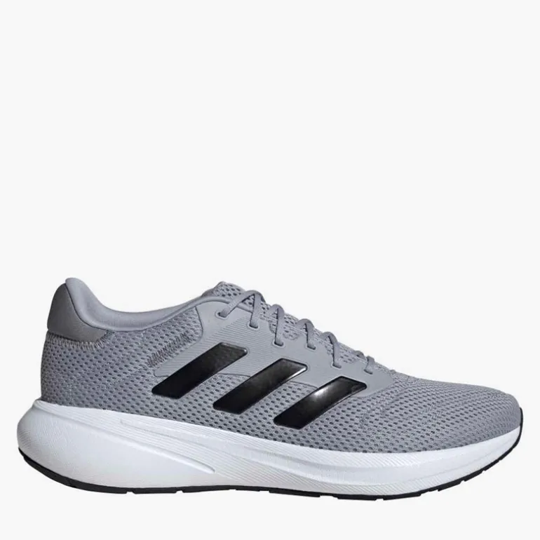 adidas Herren Response Runner Neutrale Laufschuhe Halo Silver/Core Black/Grau