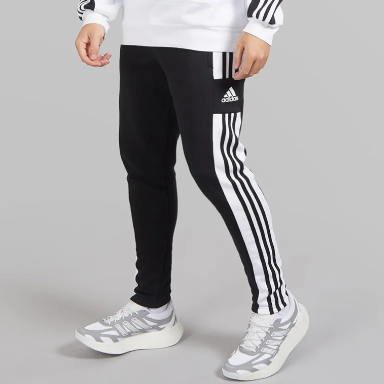 adidas Herren Squadra 21 Jogginghosen Schwarz/Weiss