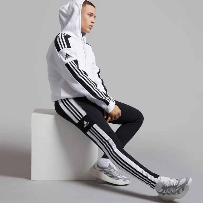 adidas Herren Squadra 21 Jogginghosen Schwarz/Weiss