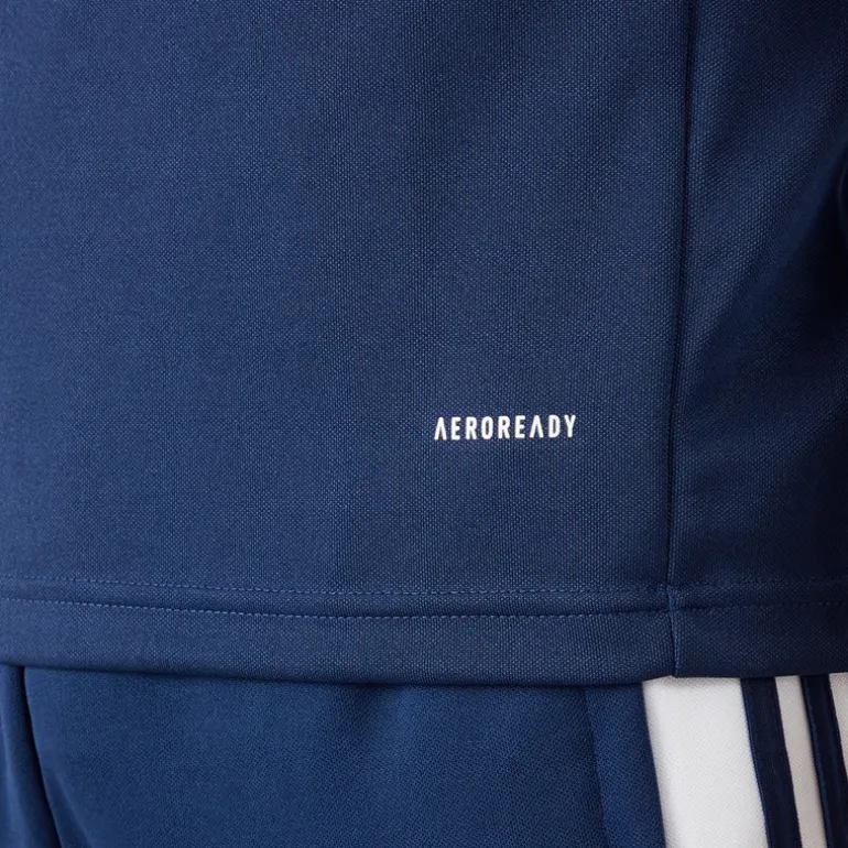 adidas Herren Squadra 21 1/4 Reißverschluss Trainings Oberteil Navy/Weiß