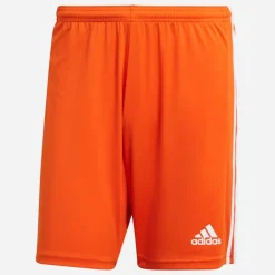 adidas Herren Squadra 21 Shorts Team Orange/Weiss