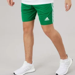 adidas Herren Squadra 21 Shorts Team Green/Weiß