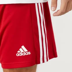 adidas Herren Squadra 21 Shorts Team Power Rot/Weiß