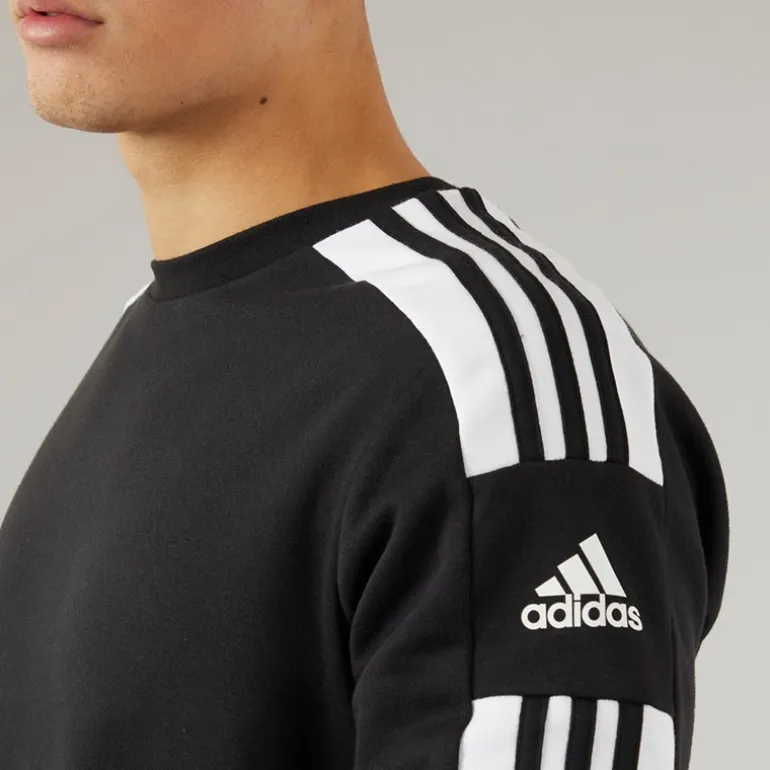adidas Herren Squadra 21 Sweatshirt Schwarz/Weiß