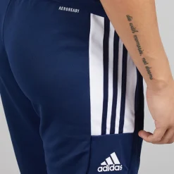 adidas Herren Squadra 21 Trainingshose Navy/Weiß