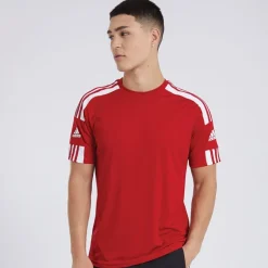 adidas Herren Squadra 21 T Shirt Team Power Red/Weiß