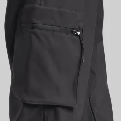 adidas Herren Stadt Ausflug Premium Cargohosen Schwarz