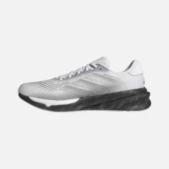 adidas Herren Supernova Stride 2 Neutrale Laufschuhe Footwear White/Silver Metallic/Core Black