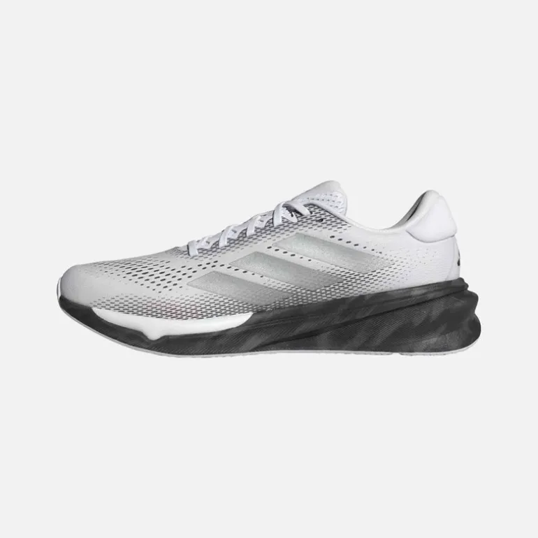 adidas Herren Supernova Stride 2 Neutrale Laufschuhe Footwear White/Silver Metallic/Core Black