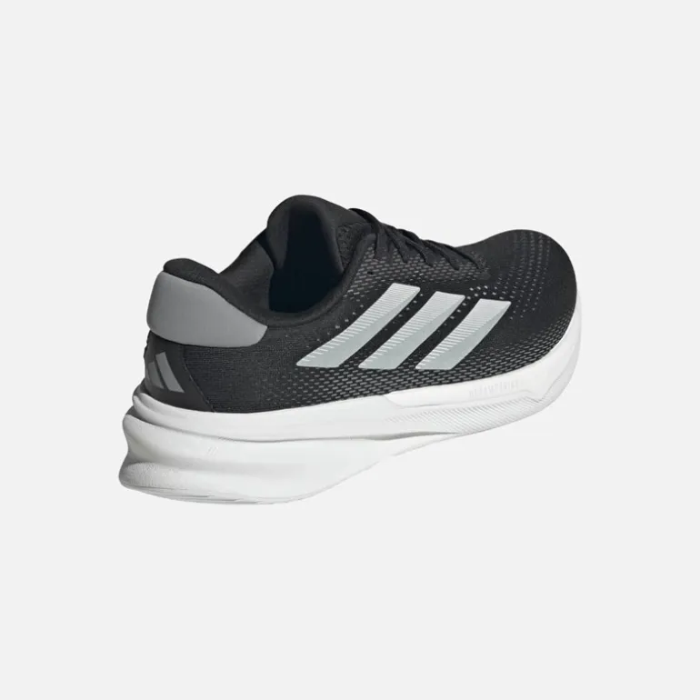 adidas Herren Supernova Stride 2 Neutrale Laufschuhe Core Black/Footwear White/Grau