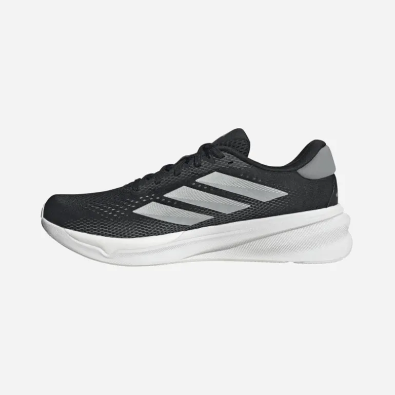 adidas Herren Supernova Stride 2 Neutrale Laufschuhe Core Black/Footwear White/Grau