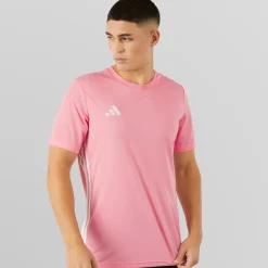 adidas Herren Tabela 23 T Shirt Light Pink/Weiß