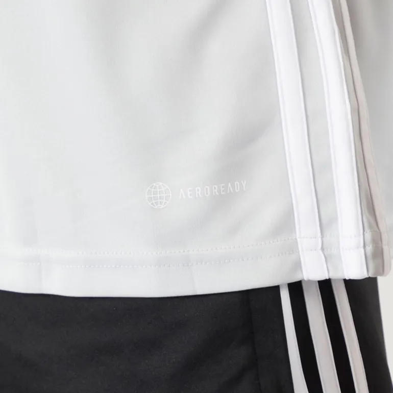 adidas Herren Tabela 23 T Shirt Light Grey/Weiß