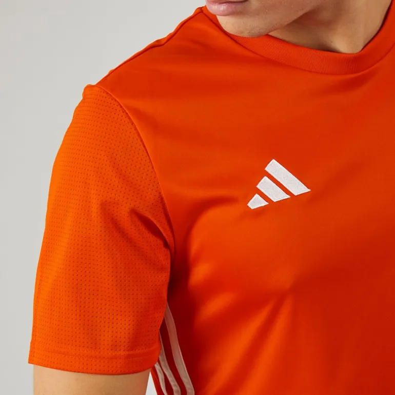 adidas Herren Tabela 23 T Shirt Team Orange/Weiß