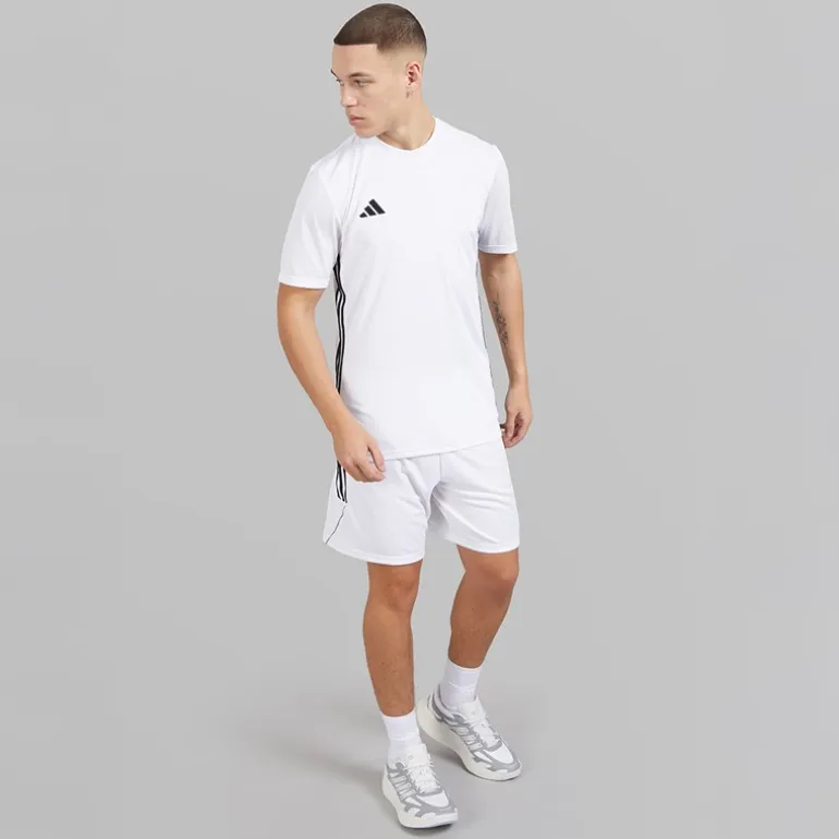 adidas Herren Tabela 23 T Shirt Weiß/Schwarz