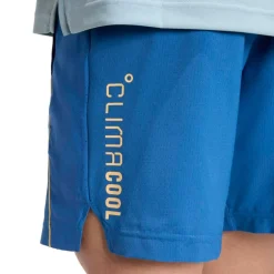 adidas Herren Tech Bekleidung Climacool Trainings Shorts Dusky Petrol/Semi Ice Tangerine/Reflective Silver