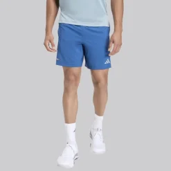 adidas Herren Tech Bekleidung Climacool Trainings Shorts Dusky Petrol/Semi Ice Tangerine/Reflective Silver