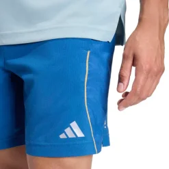 adidas Herren Tech Bekleidung Climacool Trainings Shorts Dusky Petrol/Semi Ice Tangerine/Reflective Silver