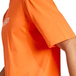 adidas Herren Terrex Classic Logo T Shirt Semi Impact Orange