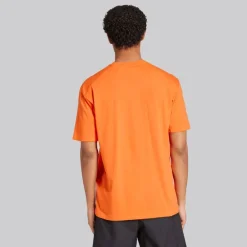 adidas Herren Terrex Classic Logo T Shirt Semi Impact Orange