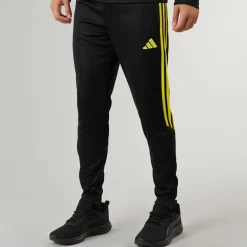 adidas Herren Tiro 23 Club Trainingshose Schwarz/Bright Yellow