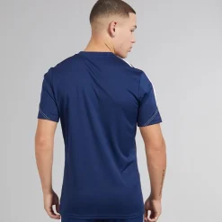 adidas Herren Tiro 23 Club T Shirt Team Navy Blue 2/Weiß