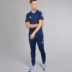 adidas Herren Tiro 23 Club T Shirt Team Navy Blue 2/Weiß