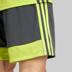 adidas Herren Tiro 25 Essentials Shorts Carbon/Semi Solar Yellow