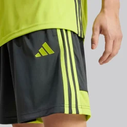 adidas Herren Tiro 25 Essentials Shorts Carbon/Semi Solar Yellow