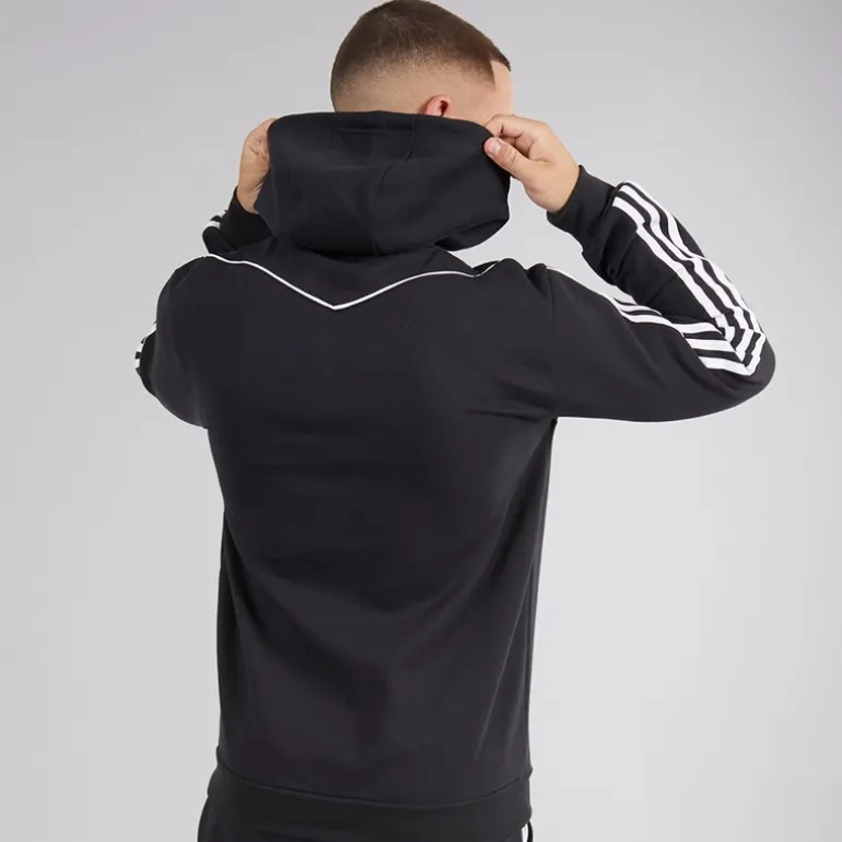 adidas Herren Tiro 23 League Pullover Sweat Hoodie Schwarz